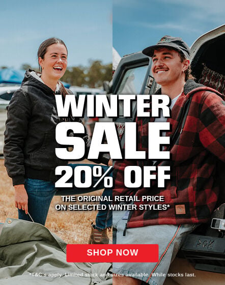 Winter Sale - Shop 20% off the original price of selected winter styles*