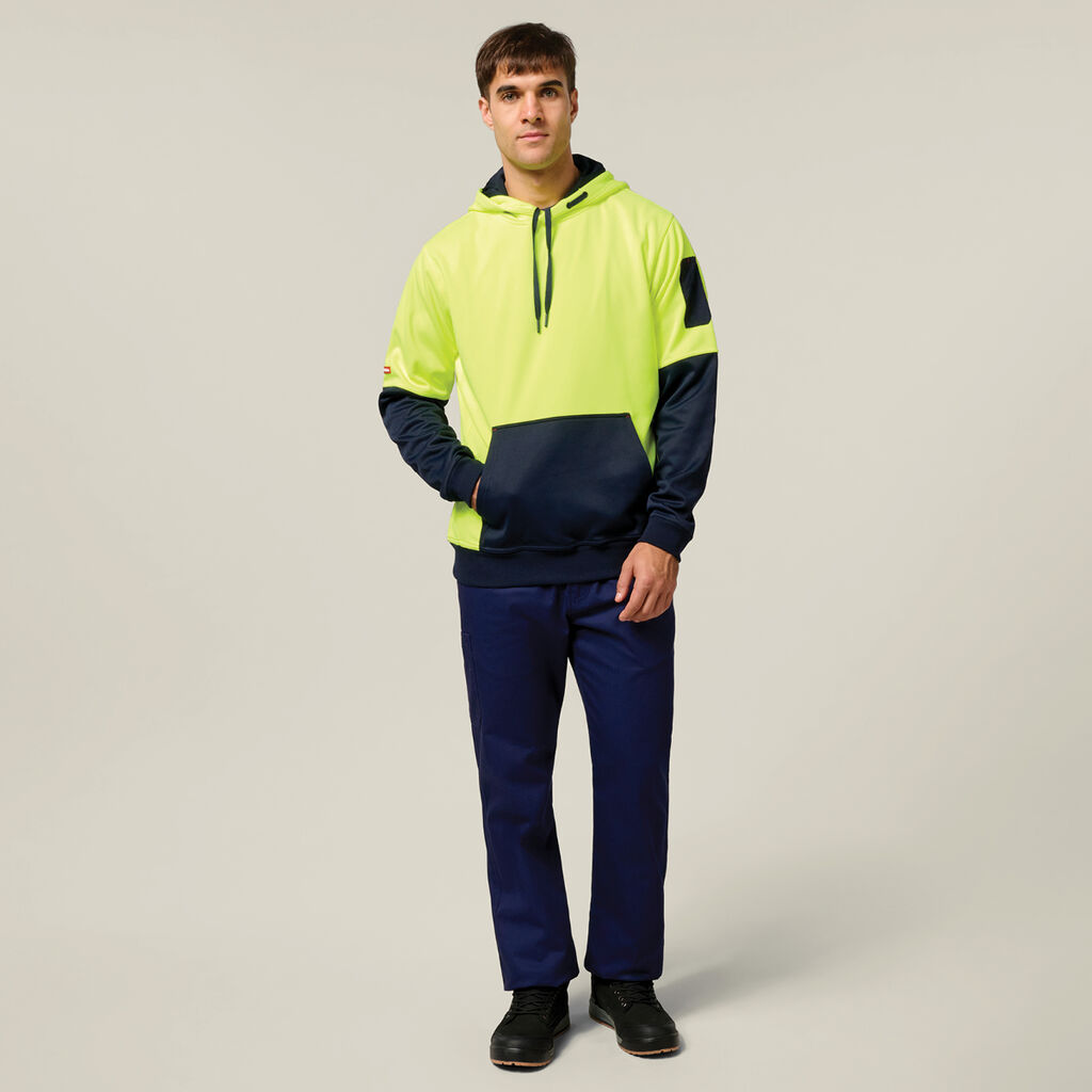 Hi-Vis 2 Tone Fleece Hoodie