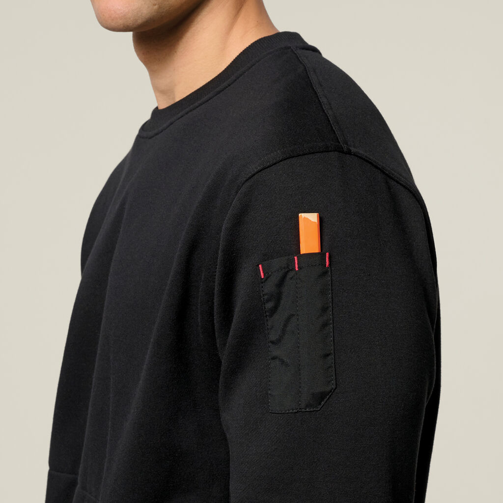 Crew Neck Fleece Jumper