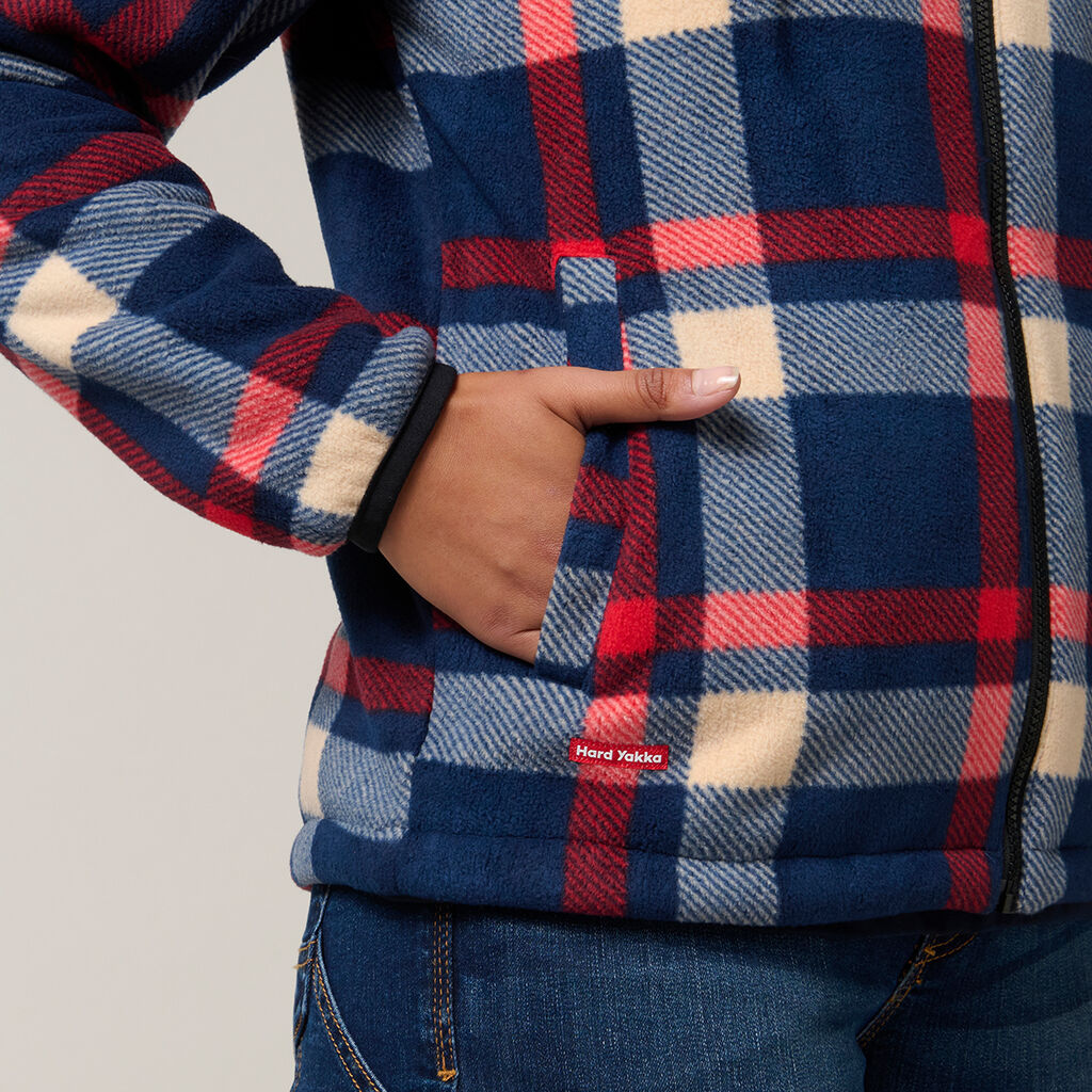 Womens Check Zoodie
