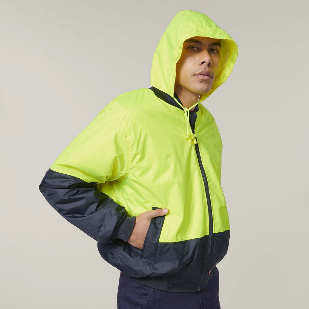 Core Hi-Vis 2 Tone Waterproof Bomber Jacket