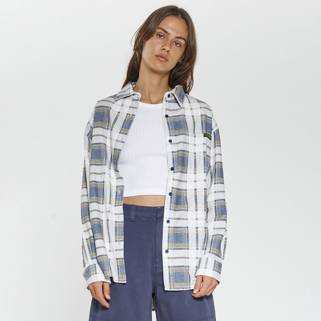 Hard Yakka x Thrills Flannel Long Sleeve Shirt