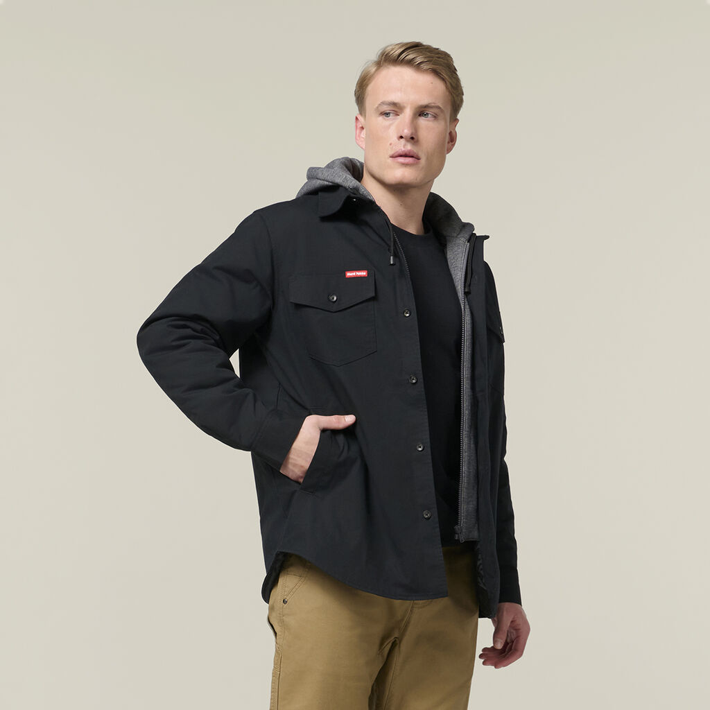 Quilted Solid Shacket