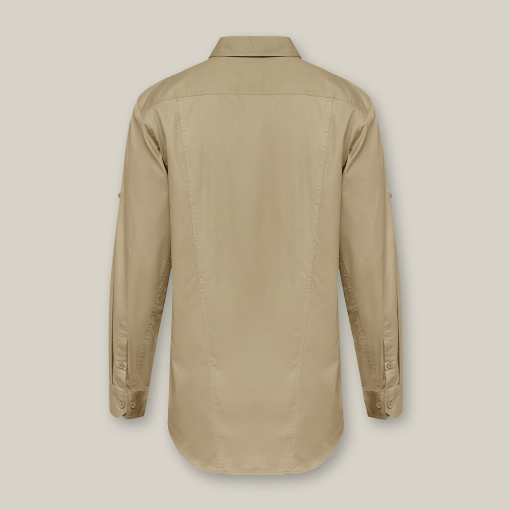 Core Long Sleeve Lightweight Vented Cotton Shirt
