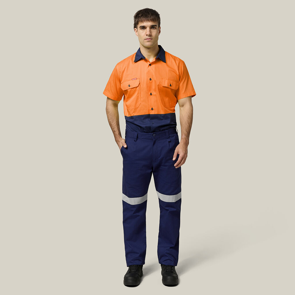 Core Hi-Vis 2 Tone Vented Short Sleeve Shirt