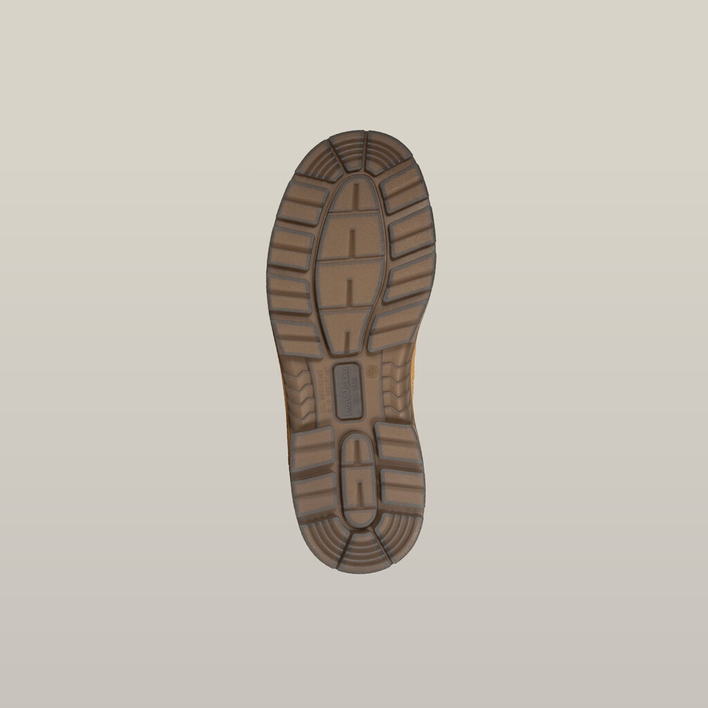 OUTBACK PULL ON STEEL TOE PR SAFETY BOOT - WHEAT
