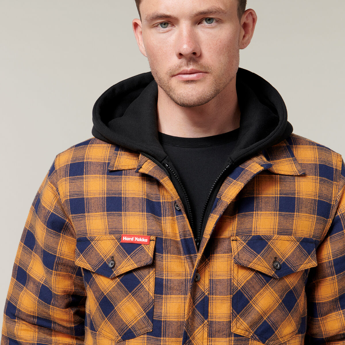 Quilted Shacket, | Hard Yakka NZ