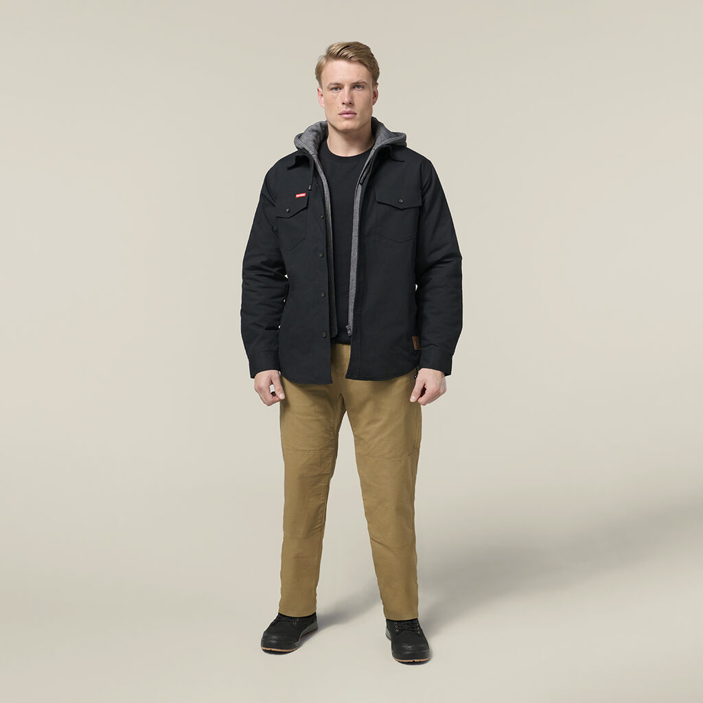 Quilted Solid Shacket