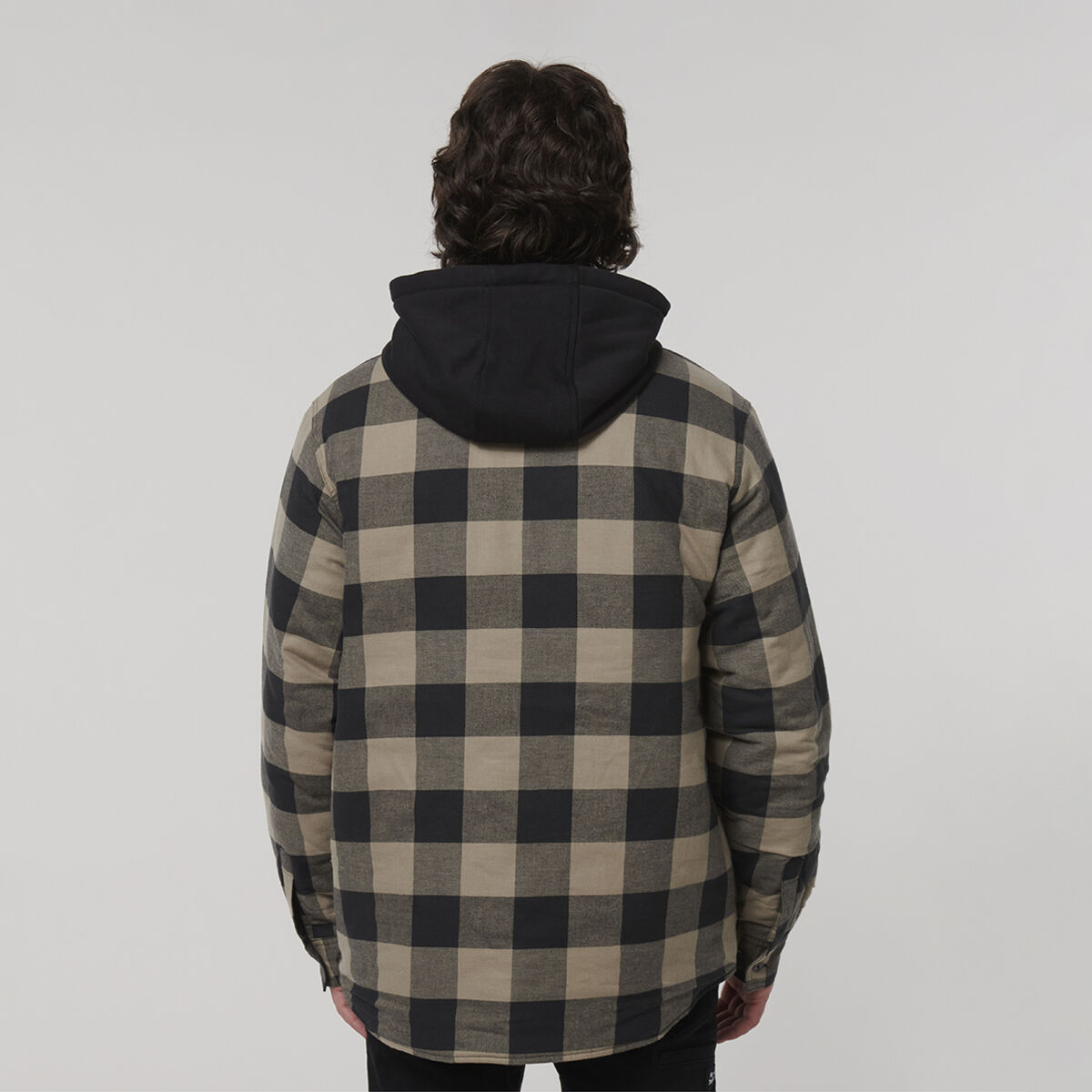 Quilted Flannel Hooded Shacket
