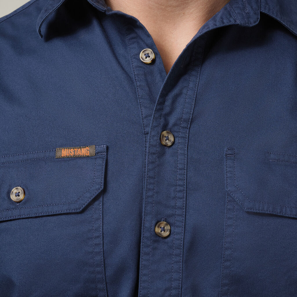 Mustang Closed Front Workshirt