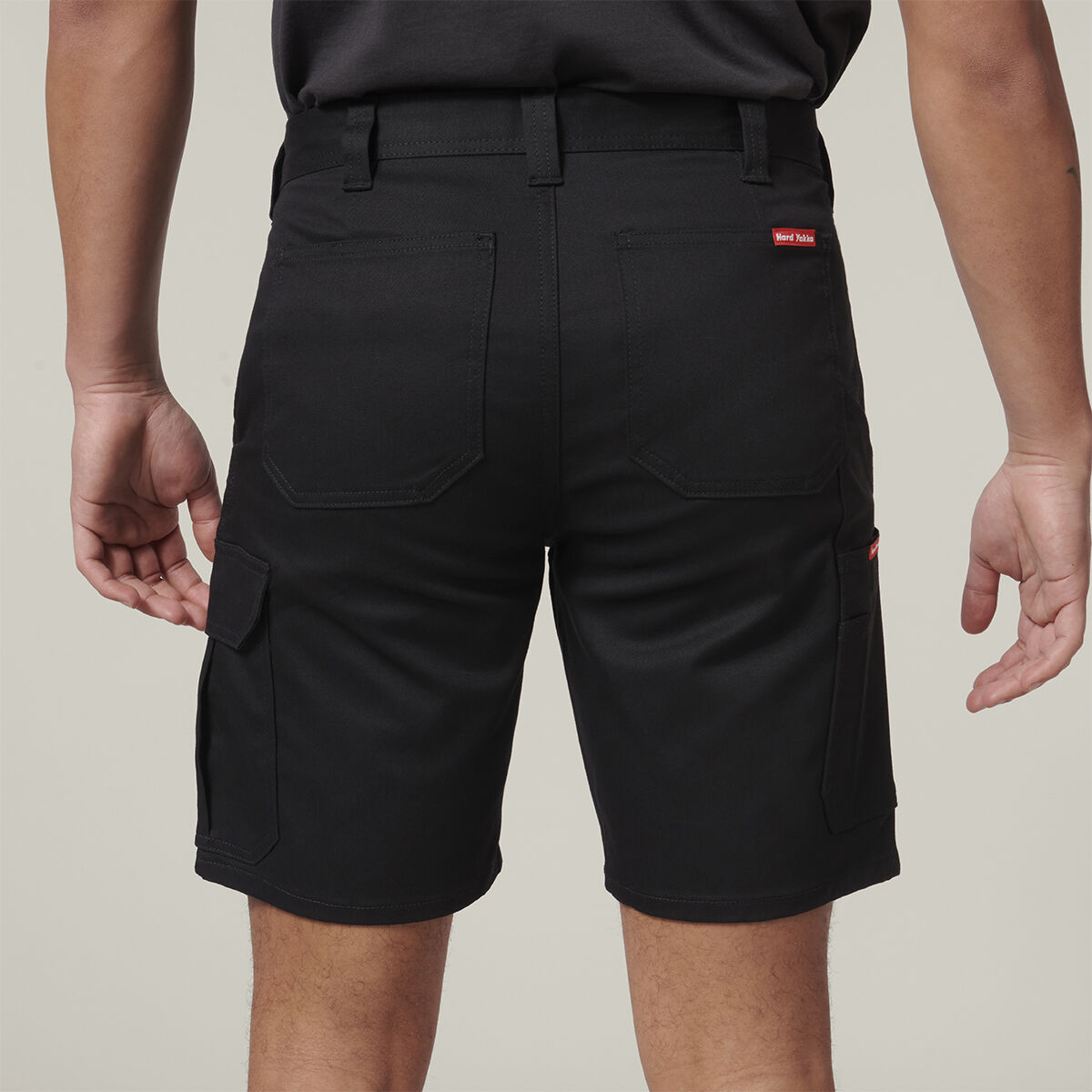 Core Relaxed Fit Stretch Cotton Work Cargo Short Hard Yakka