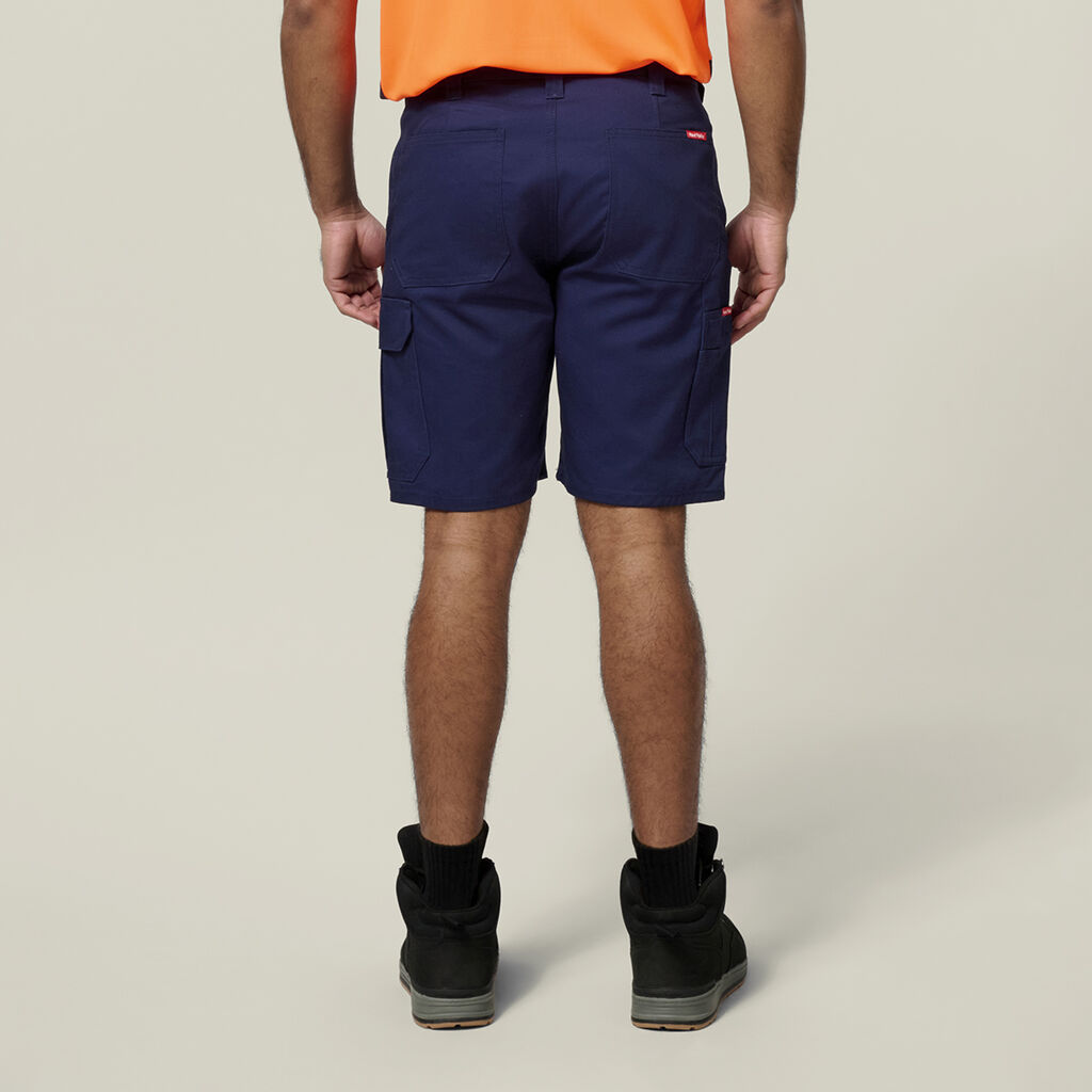 Core Relaxed Fit Cotton Cargo Drill Short