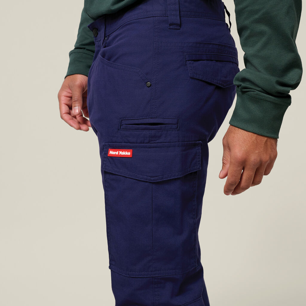 3056 Cuffed Cotton Cargo Work Pants