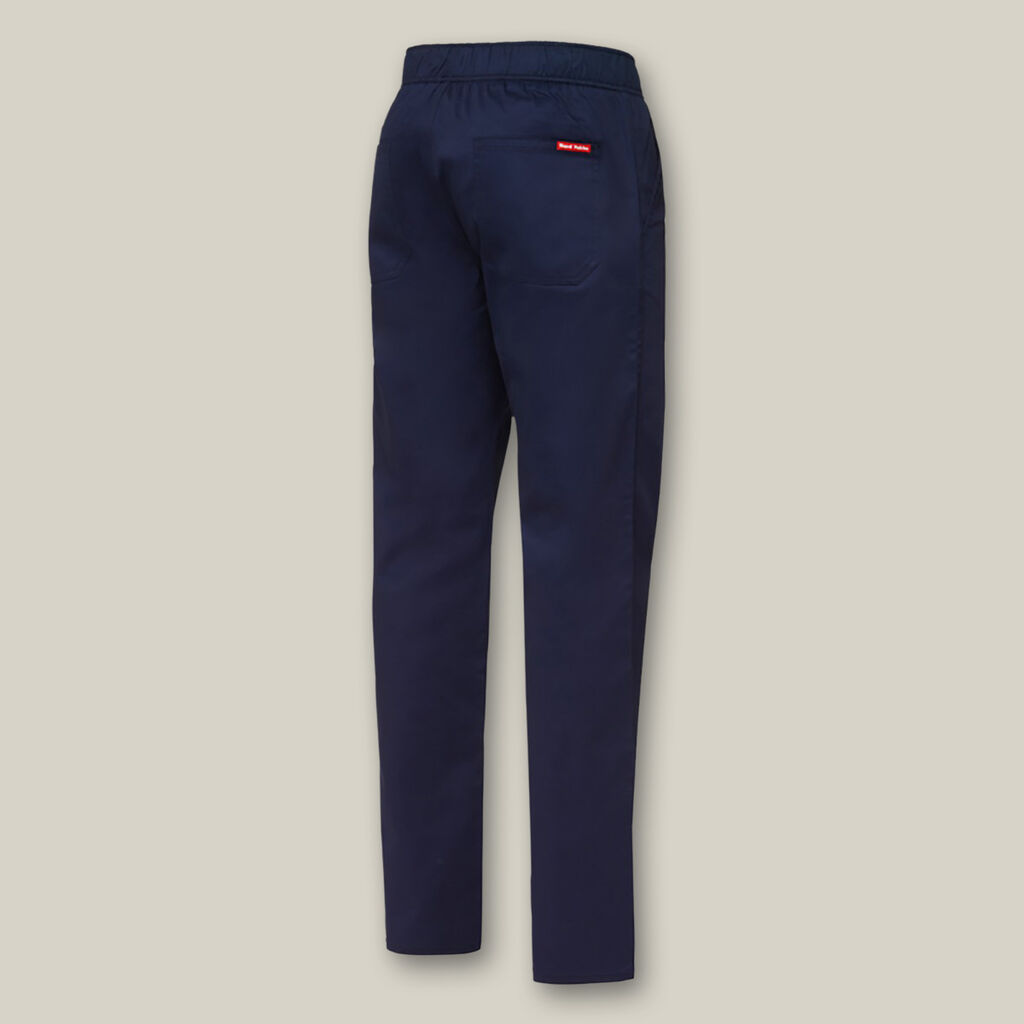 Elastic Waist Cotton Drill Pant