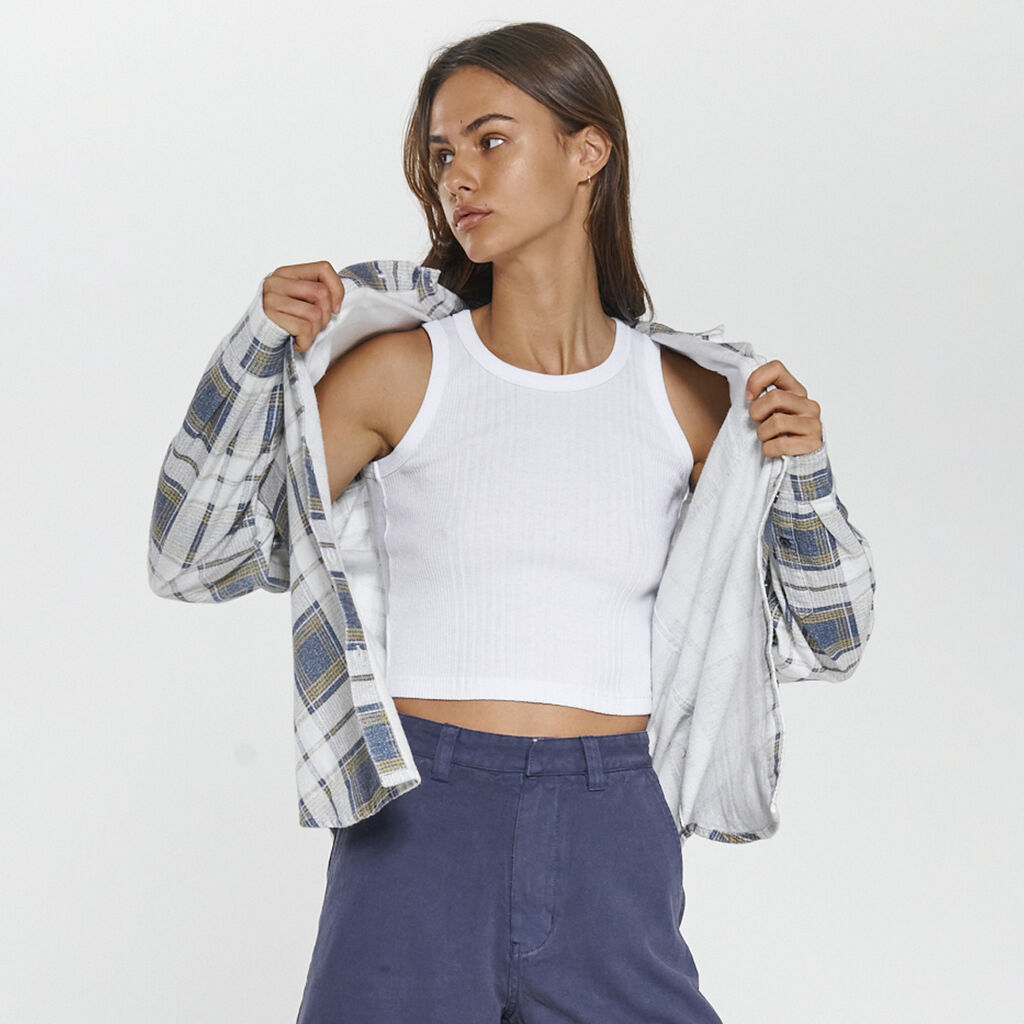 Hard Yakka x Thrills Flannel Long Sleeve Shirt