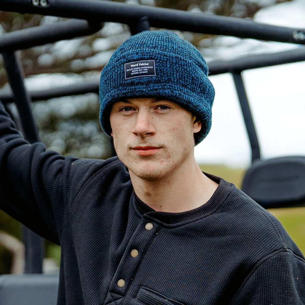 2Tone Twist Marle Beanie