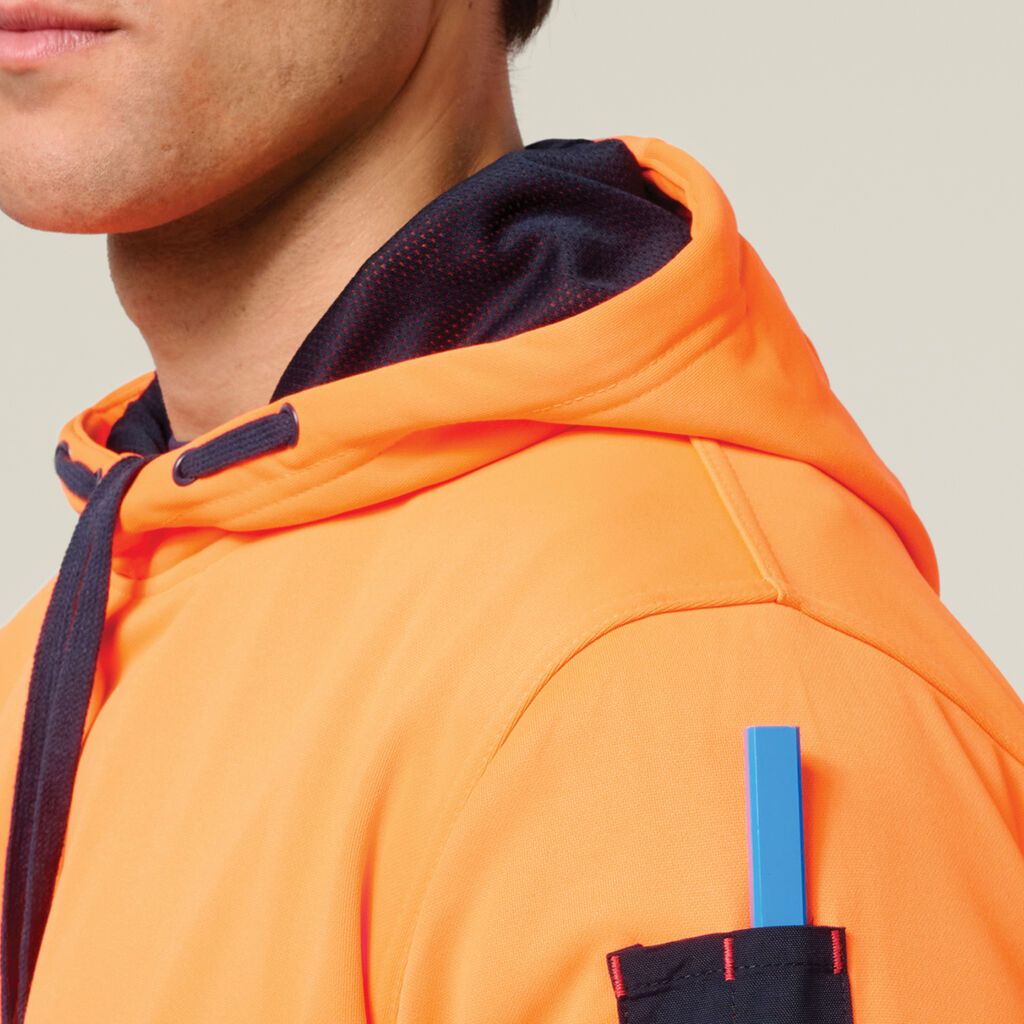 Hi-Vis 2 Tone Fleece Hoodie