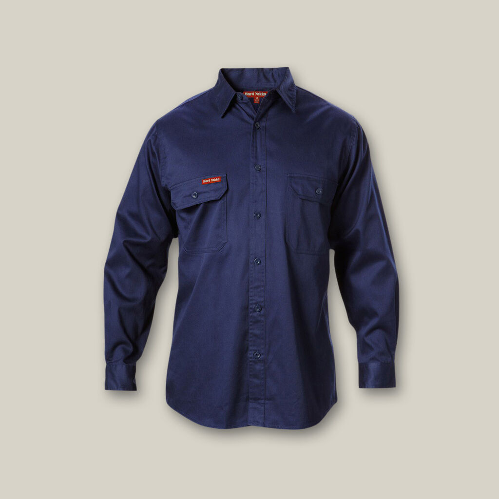 Cotton Drill Long Sleeve Shirt