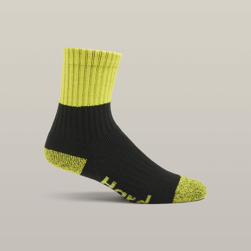 Women's Core Hi Vis Work Crew Sock - 3 Pack