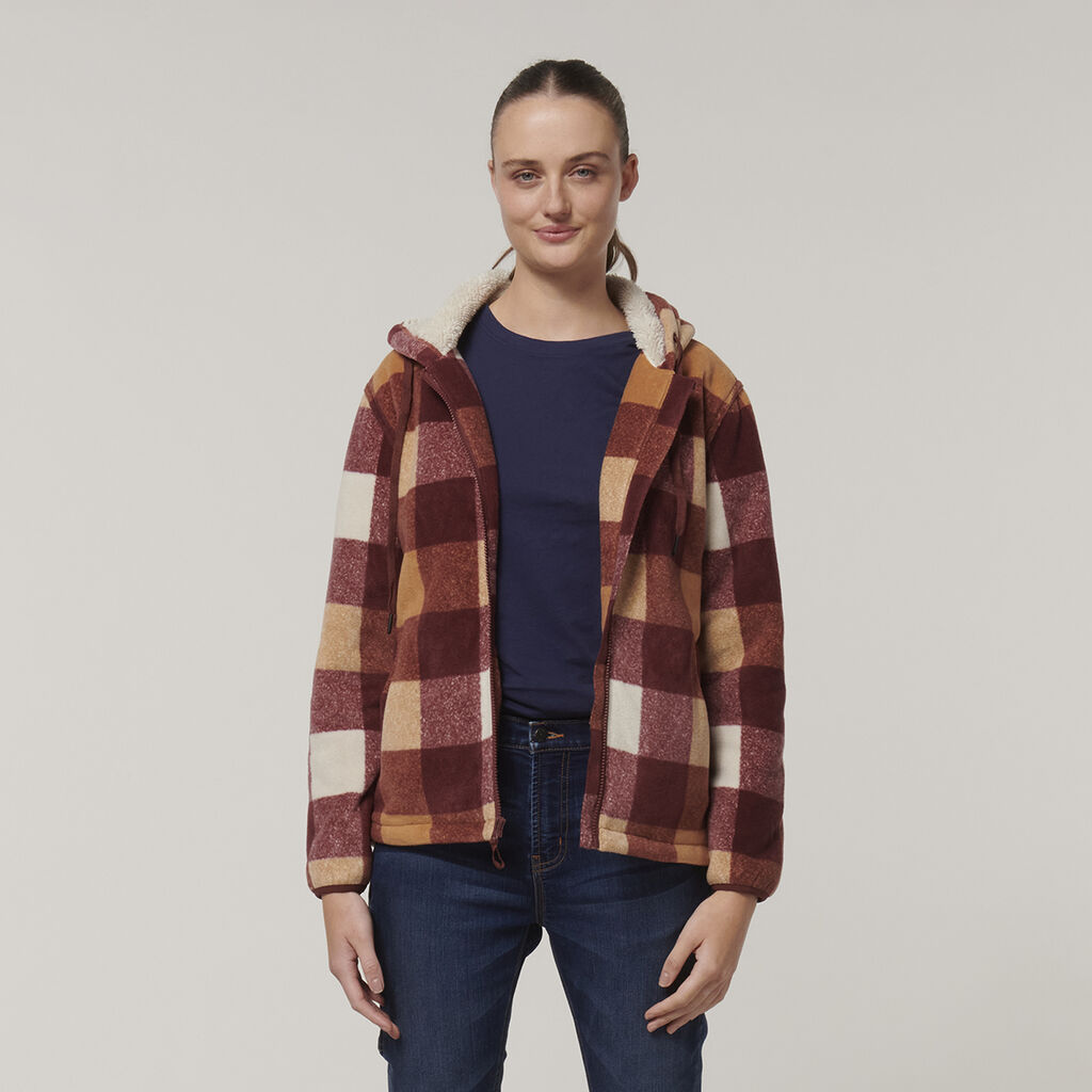 Womens Check Zoodie