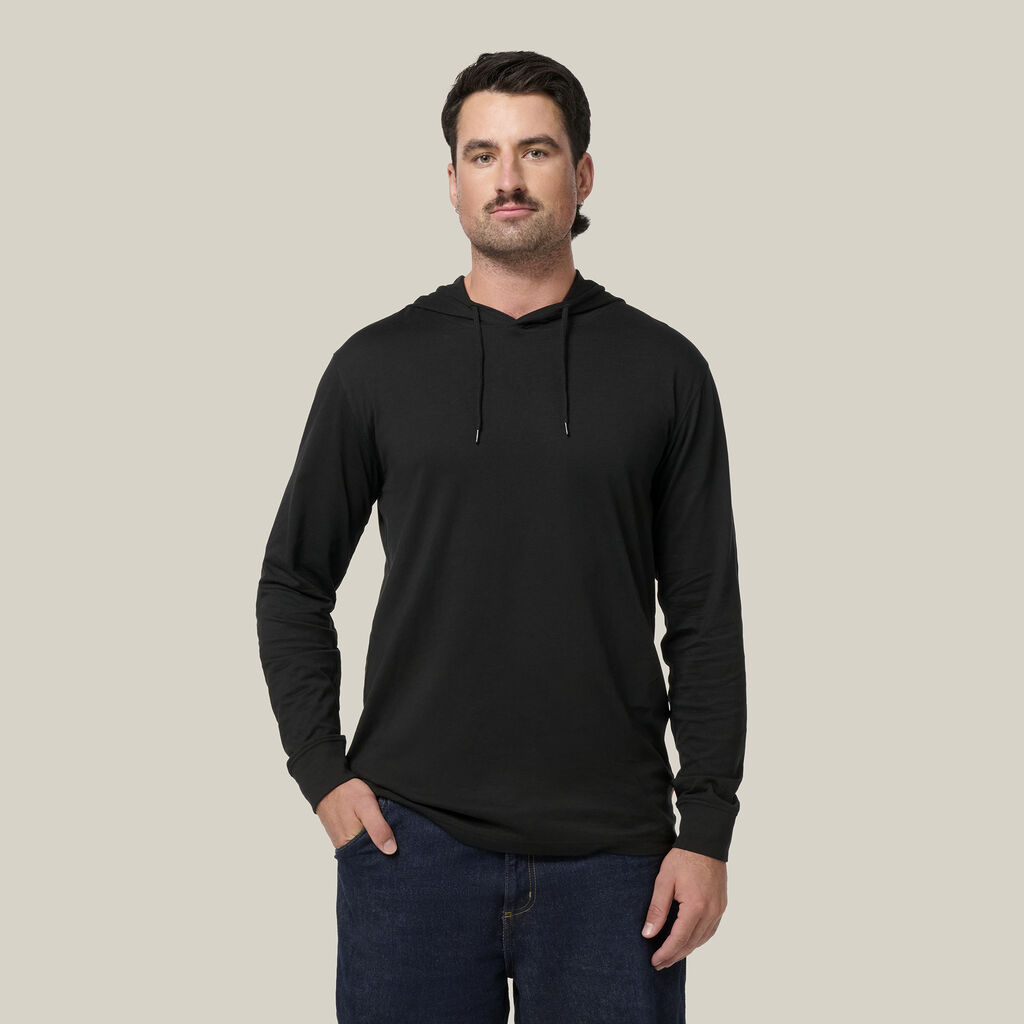 Heritage Long Sleeve Tee With Hood