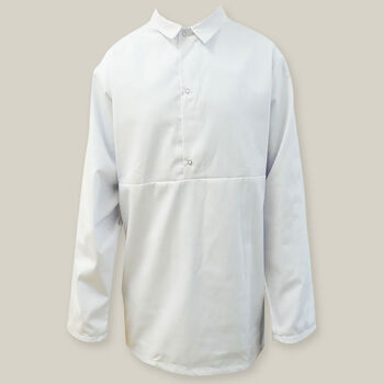 Polycotton Long Sleeve Dome Jerkin