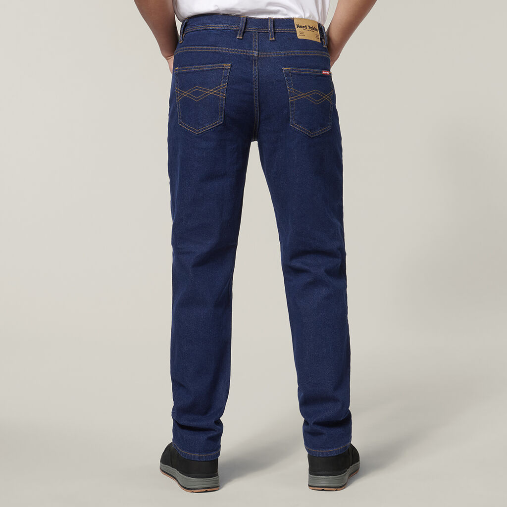 Straight Leg Stretch Denim Jean