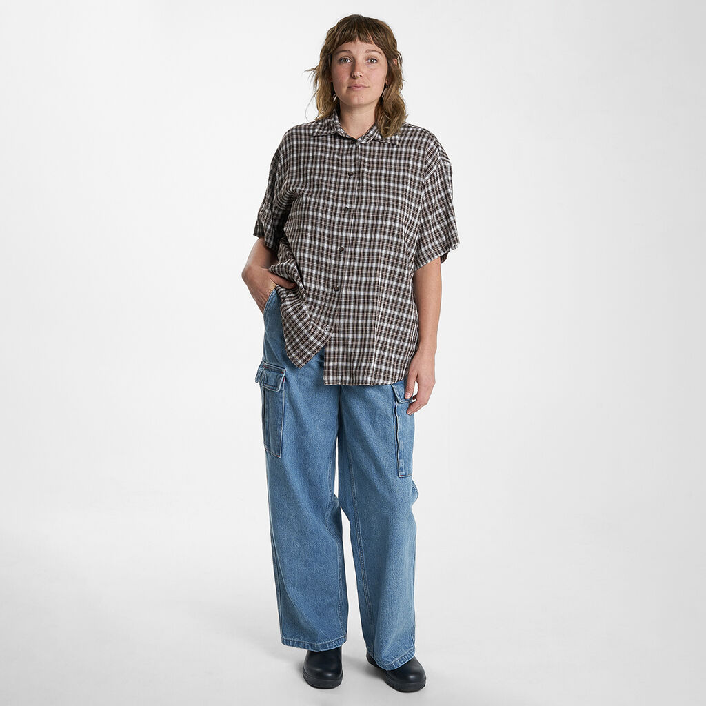 Hard Yakka X Thrills Short Sleeve Check Shirt