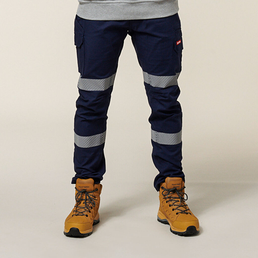 Reflective Stretch Canvas Cargo Pant image number null