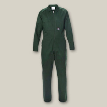 COVERALLS Cotton Raglan LS Zip