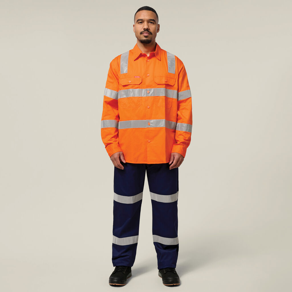 Long Sleeve  Hi-Vis Biomoton Taped shirt