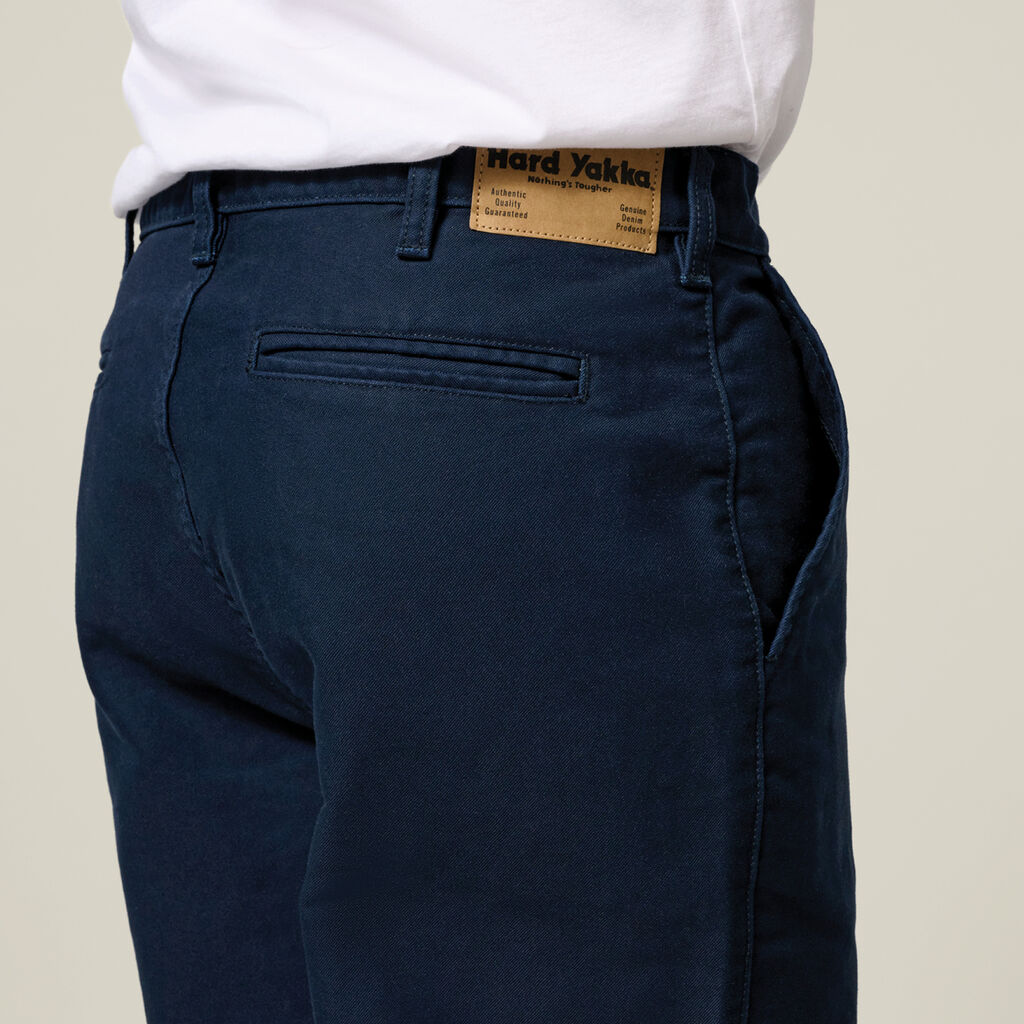 Moleskin Plain Front Denim Work Jeans