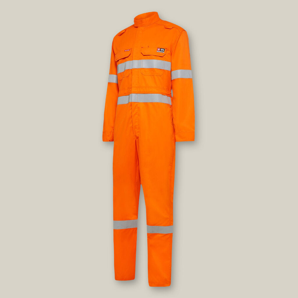 Shieldtec FR Light Weight Hi Vis Taped Coverall