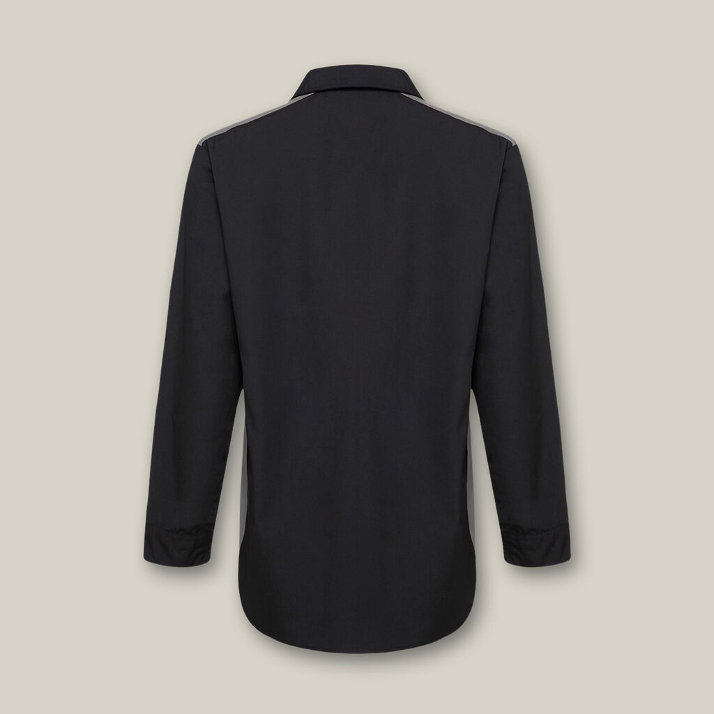 Shirt Contrast Lightweight PC Long Sleeve Dome