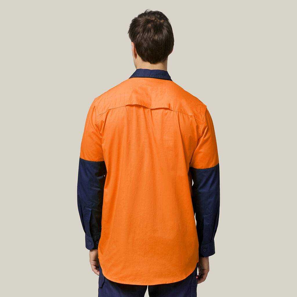 Core Hi-Vis 2 Tone Vented Long Sleeve Shirt