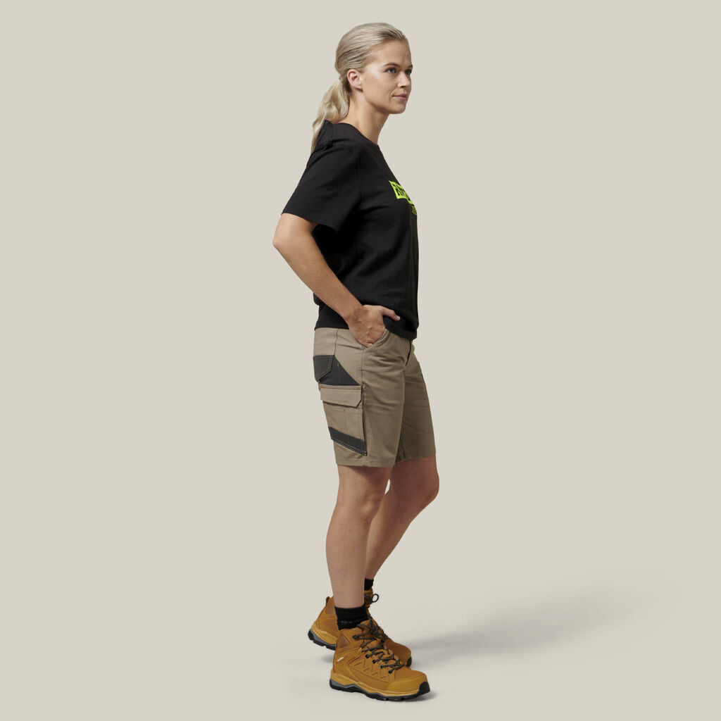 Women's 3056 Raptor Mid Length Work Short