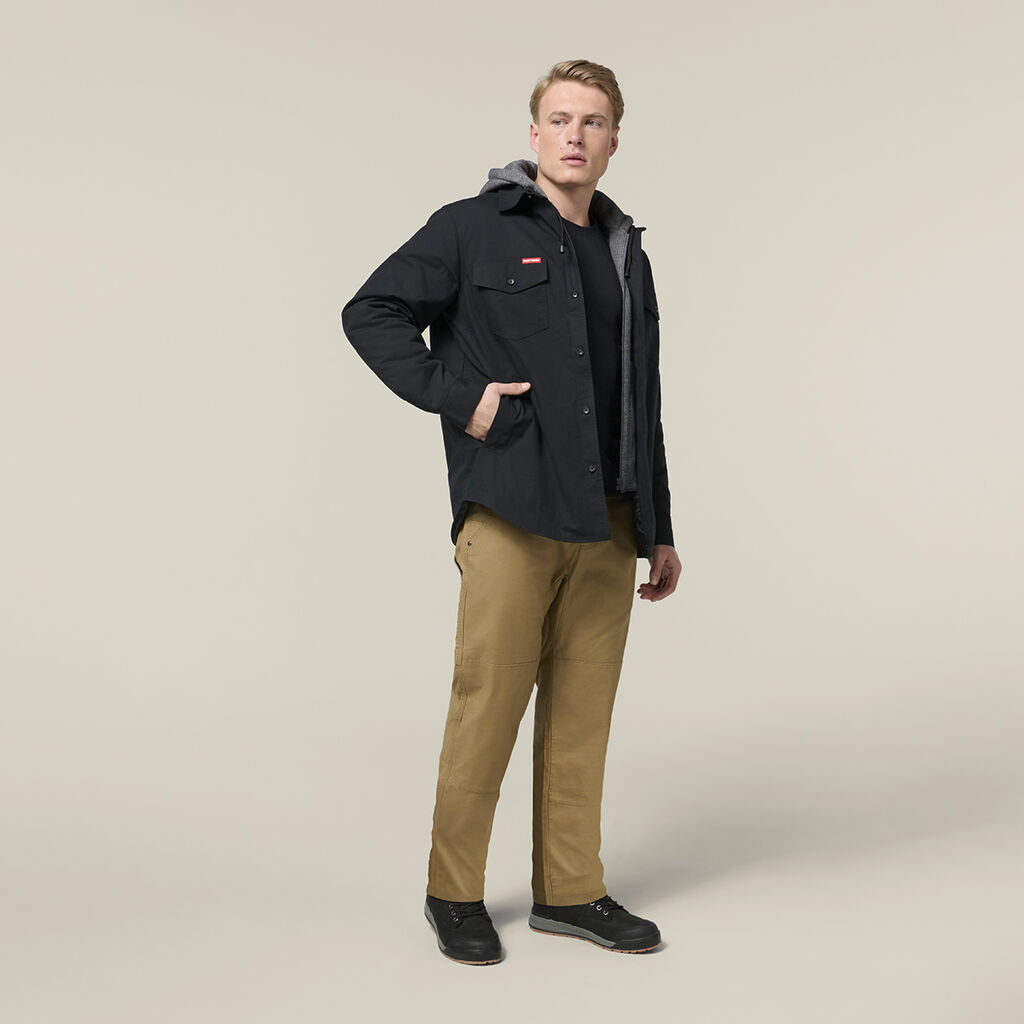 Quilted Solid Shacket