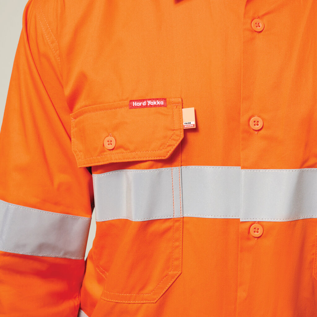 Core Hi-Vis Taped Vented Cotton Twill Shirt