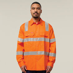 Long Sleeve  Hi-Vis Biomoton Taped shirt