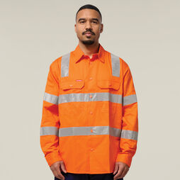 Long Sleeve  Hi-Vis Biomoton Taped shirt