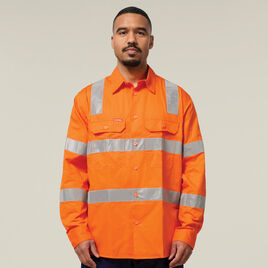 Long Sleeve  Hi-Vis Biomoton Taped shirt