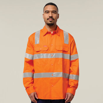 Long Sleeve  Hi-Vis Biomoton Taped shirt