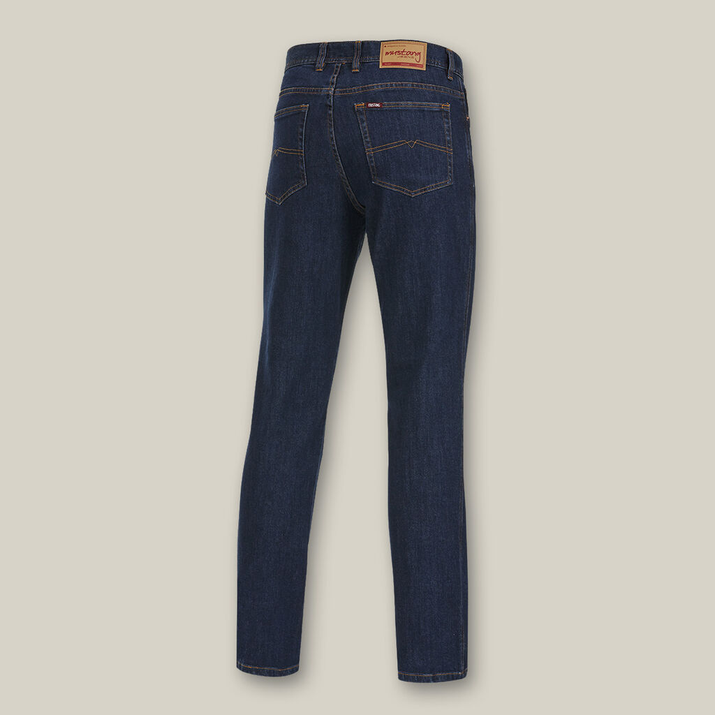 Mustang Regular Fit Stretch Work Jean - Indigo