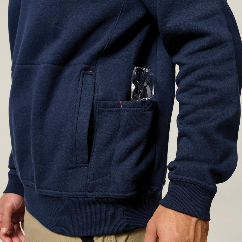 Crew Neck Fleece Jumper