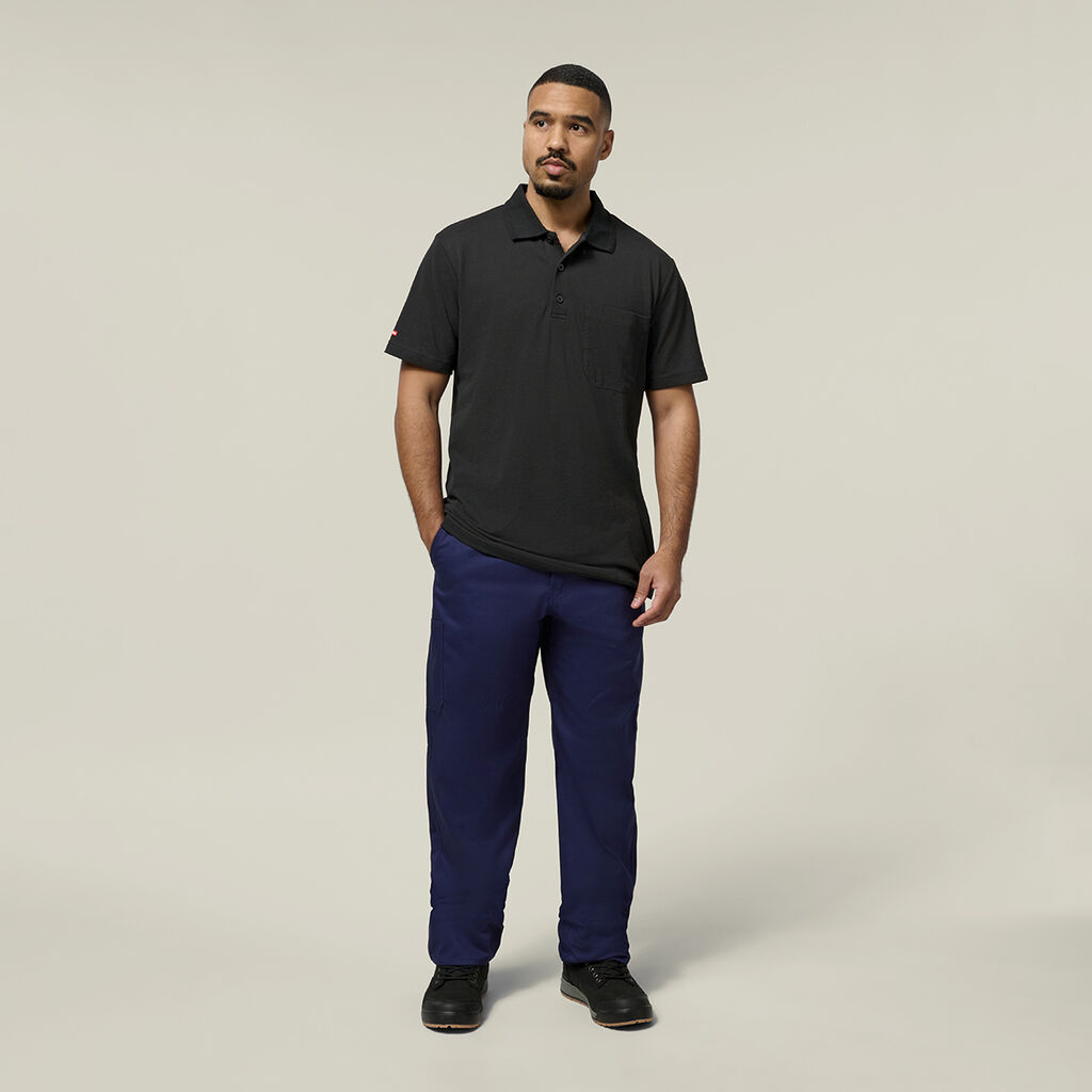Core Pleated Front Cotton Drill Pant