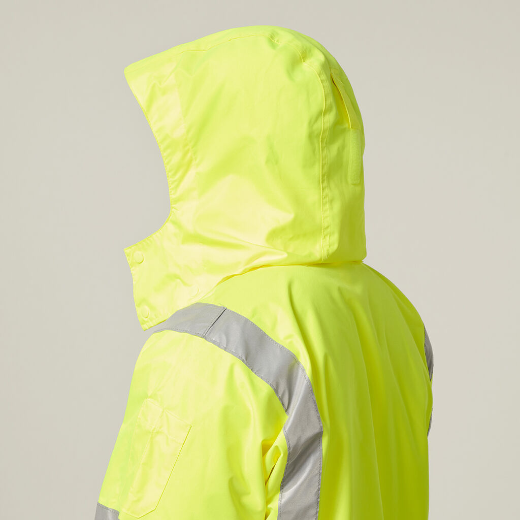 Hi-Vis 4-In-1 Taped Wet Weather Jacket
