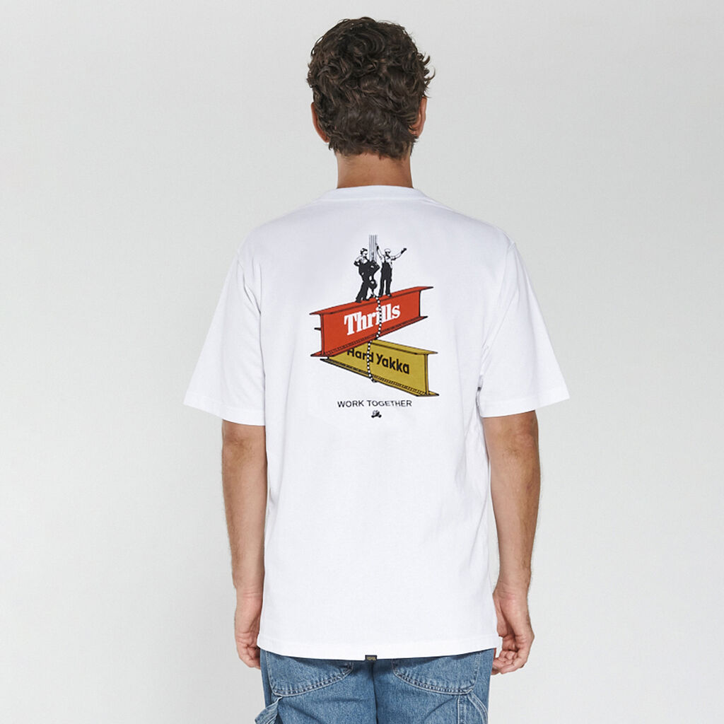 Hard Yakka x Thrills Beams Oversize Fit Pocket Tee
