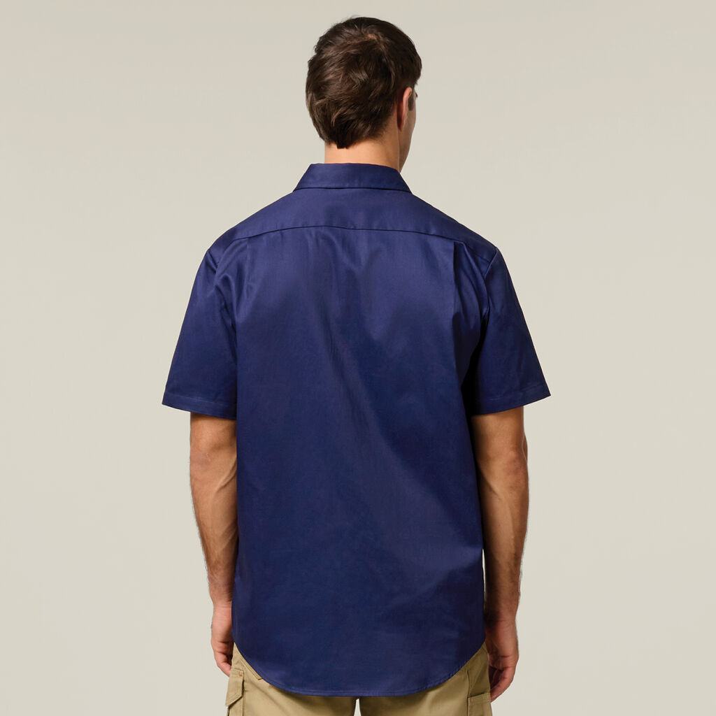 Core Short Sleeve Lightweight Vented Cotton Shirt