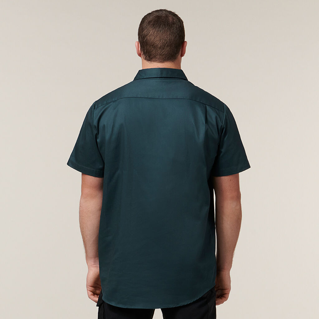 Short Sleeve Closed Front Shirt image number null
