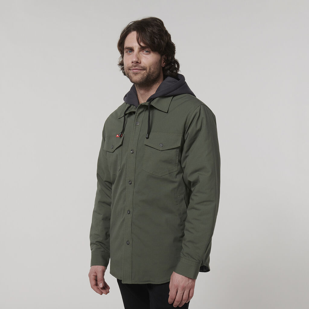 Quilted Solid Shacket